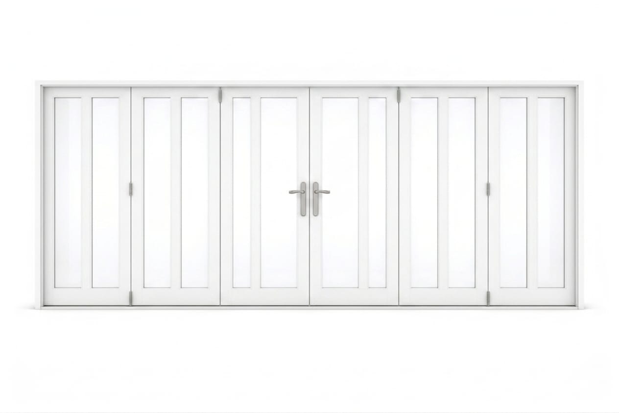 Wide Opening Bi-Fold Door (Closed)